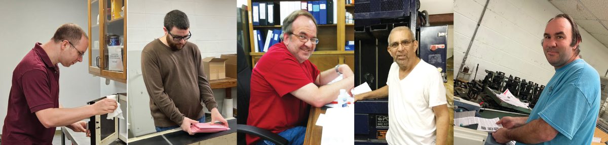 Employees with disabilities working at Mays Mission